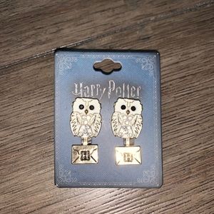 Harry Potter Hedwig earrings